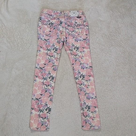 Miss Me Jeans size 29 Skinny Floral Print - Picture 5 of 13